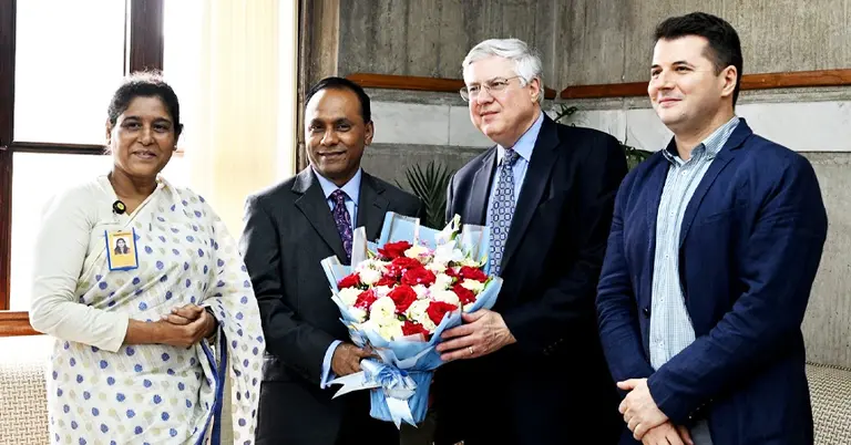 ডেপুটি স্পিকারের সঙ্গে আইএফইএস প্রতিনিধিদলের সাক্ষাতের মুহূর্ত